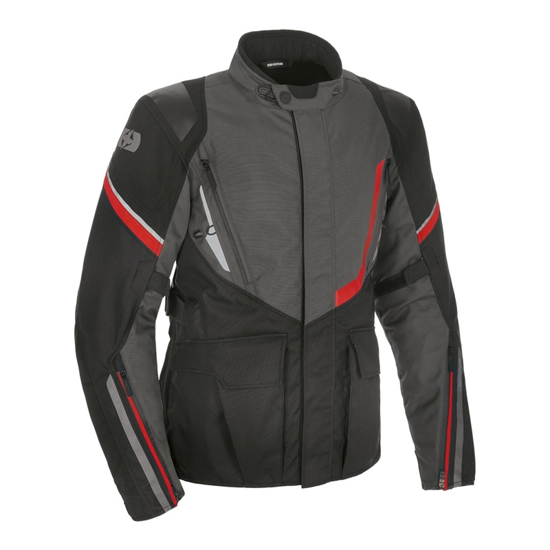 Oxford Montreal 4.0 Dry2Dry Men's Jacket - Black / Grey / Red
