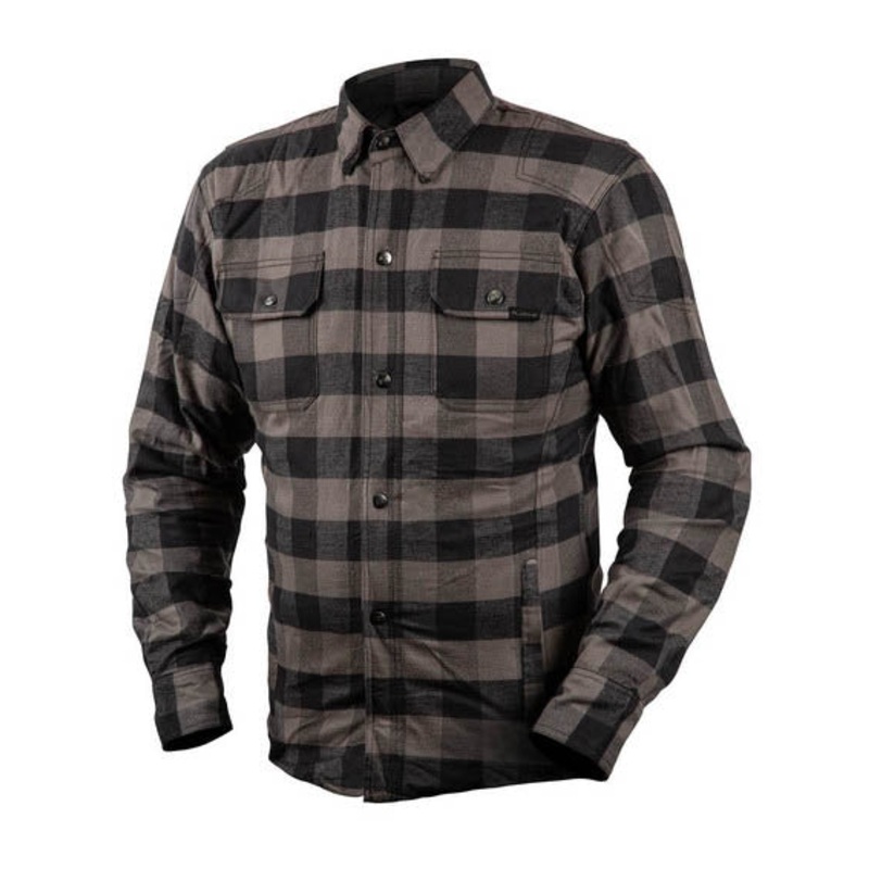 RJAYS REGIMENT 2 Reinforced Shirt Grey/Black - Urban/Cruiser