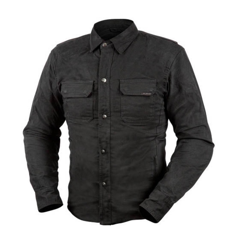 RJAYS RIDE Reinforced Shirt Black - Urban/Cruiser