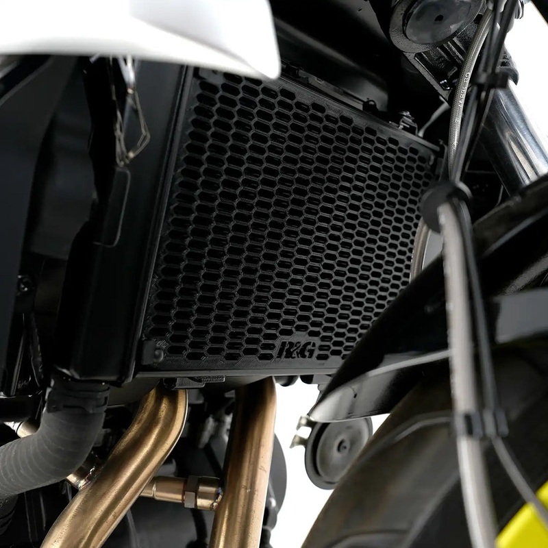 PRO Radiator Guard for CFMoto 650NK 22- Black R&G (RAD0337PROBK)