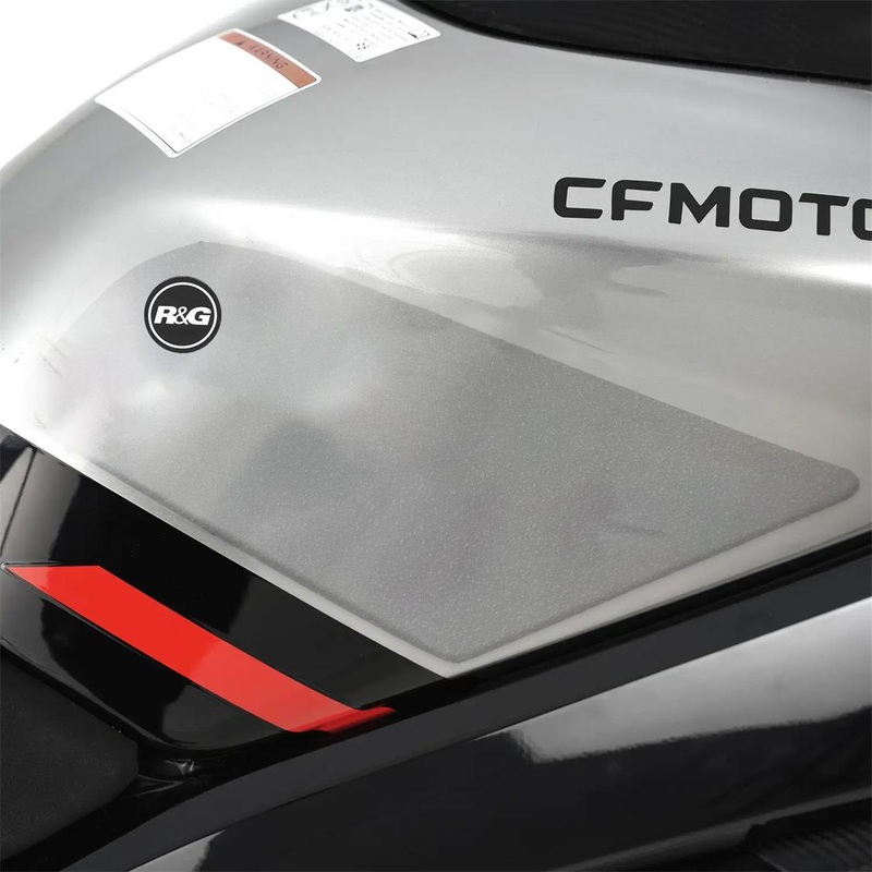 R&G Tank Traction Grips for CFMoto 450SS/SR 23- Clear R&G (EZRG2800CL)