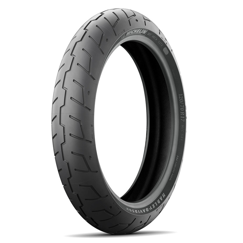 120/70-17 Radial 58V Scorcher 21 Harley OEM TL Front Michelin (M1712070S21F)