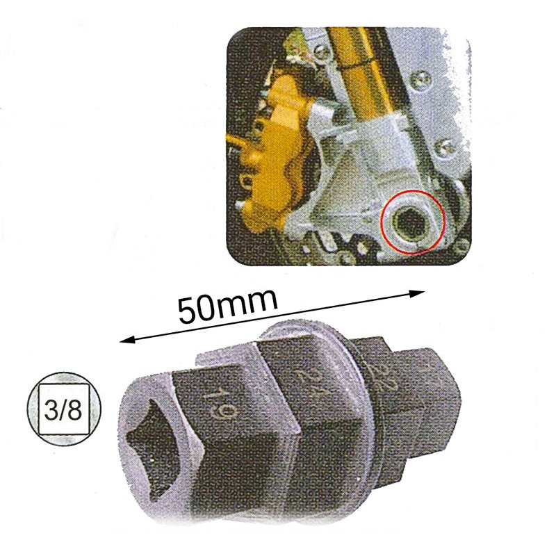 Dragon Stone 4-in-1 Axle Hex Tool