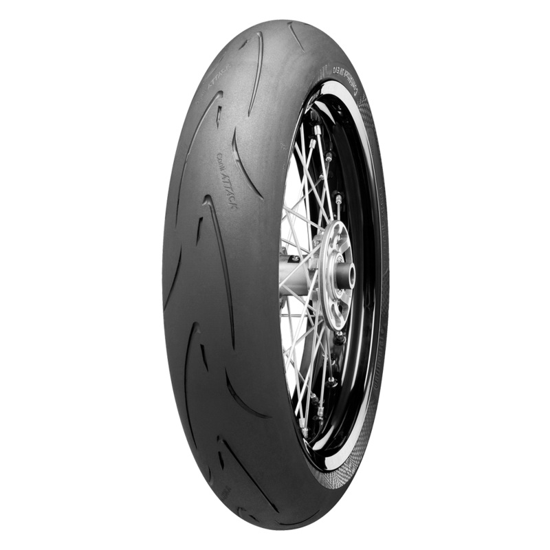 **110/70-17 R 54H ContiAttackSM EVO Tyre TL Front Continental (C1711070SMEVO)