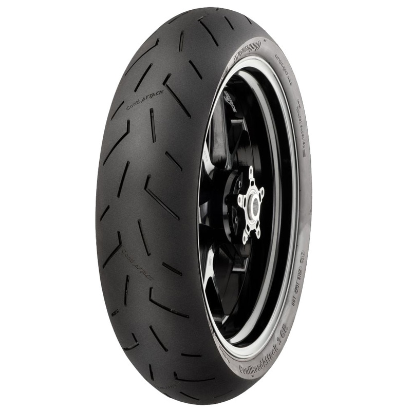 130/80-18 66V RoadAttack 3 Classic Racing Tyre TL Rear Continental (C1813080CRA3CR)