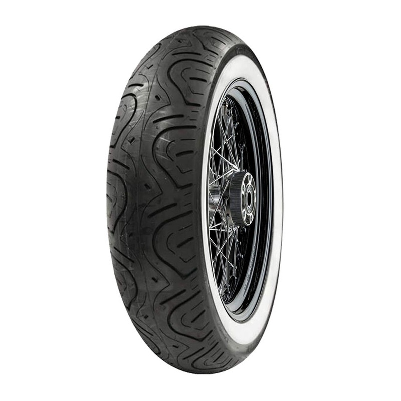 **130/90-16 67H ContiLegend WhiteWall Tyre TL Front Continental (C1613090LEGENDF)