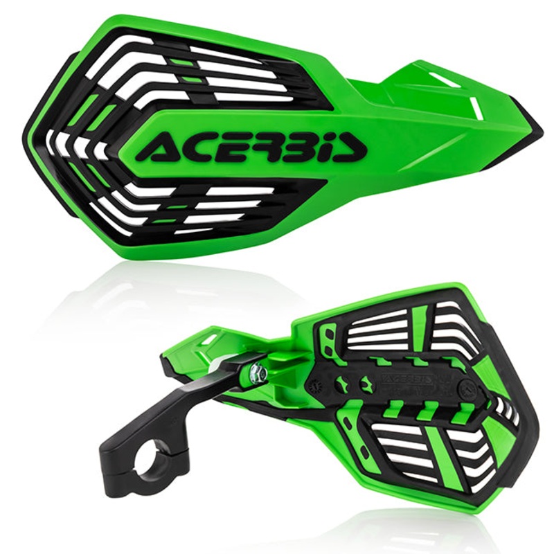 X-Future handguard Green/Black Acerbis (24296.377)