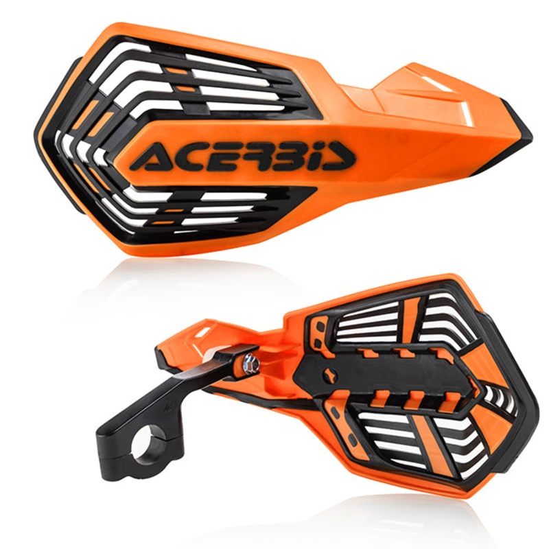 X-Future handguard Orange/ Black Acerbis (24296.209)