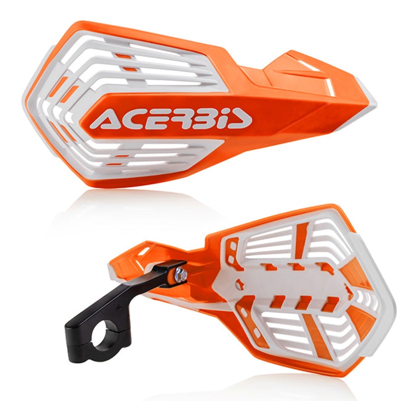 X-Future handguard Orange/ White Acerbis (24296.203)