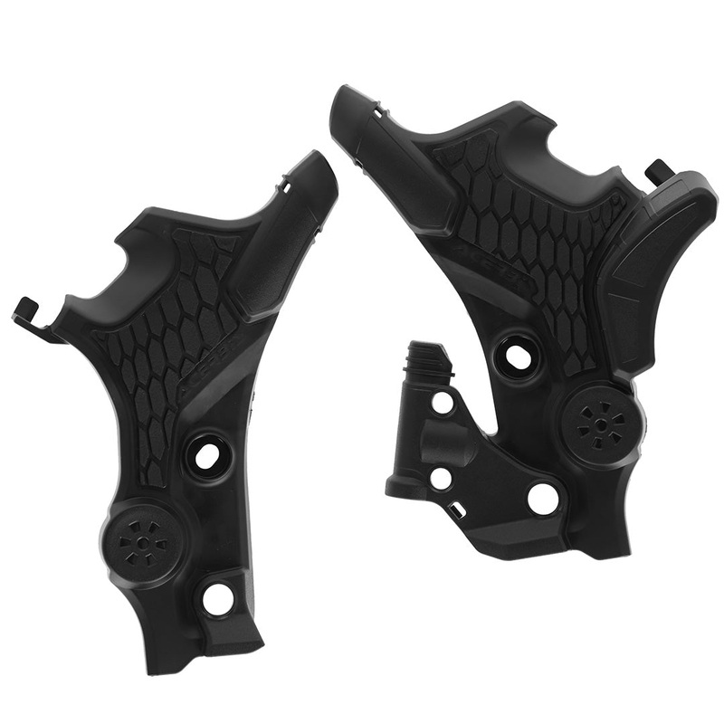 X-Grip Frame Guards Black Honda XL750 23-24 Acerbis (26101.090)