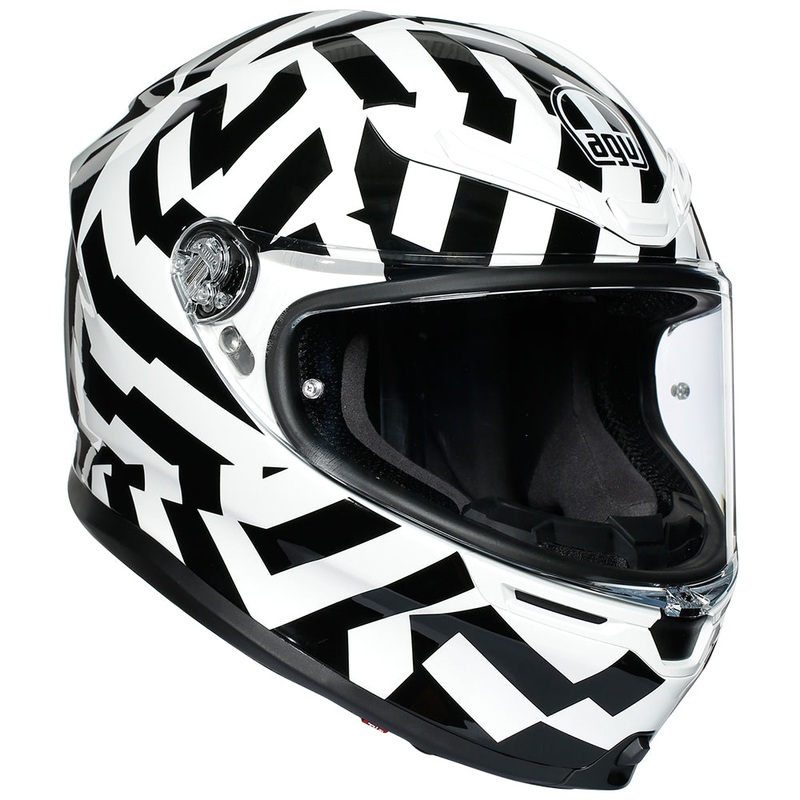 AGV K6 SECRET [BLACK/WHITE] 64 2XL