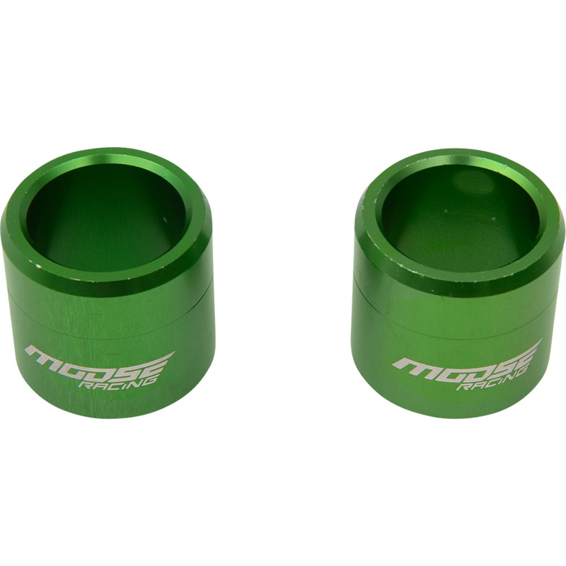 MOOSE OFFROAD 0222-0554 W16-2307GN Fast Wheel Spacer front - green - kawasaki