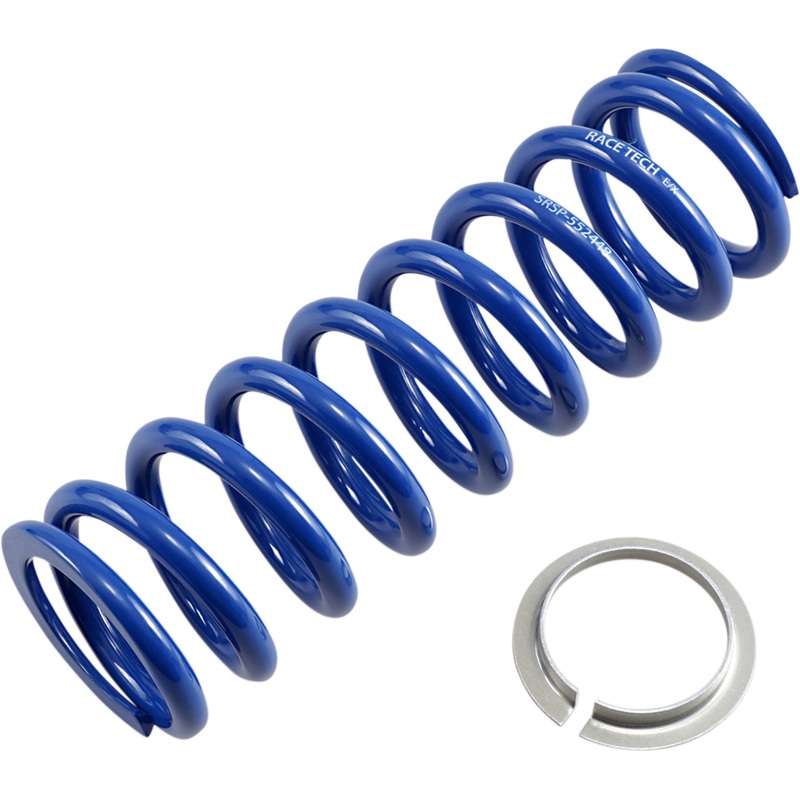 RACE TECH SRSP552448 SRSP 552448 Front/Rear Shock Springs Shock Spring - Front/Rear - Blue - Sport Series - Spring Rate 269 lb/in