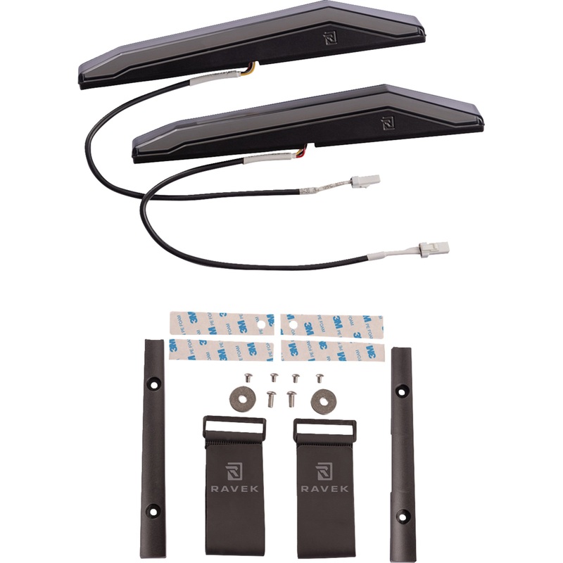 RAVEK 2020-2288 68-101A Running Lights Apex Lights - Running - Amber - U-Force