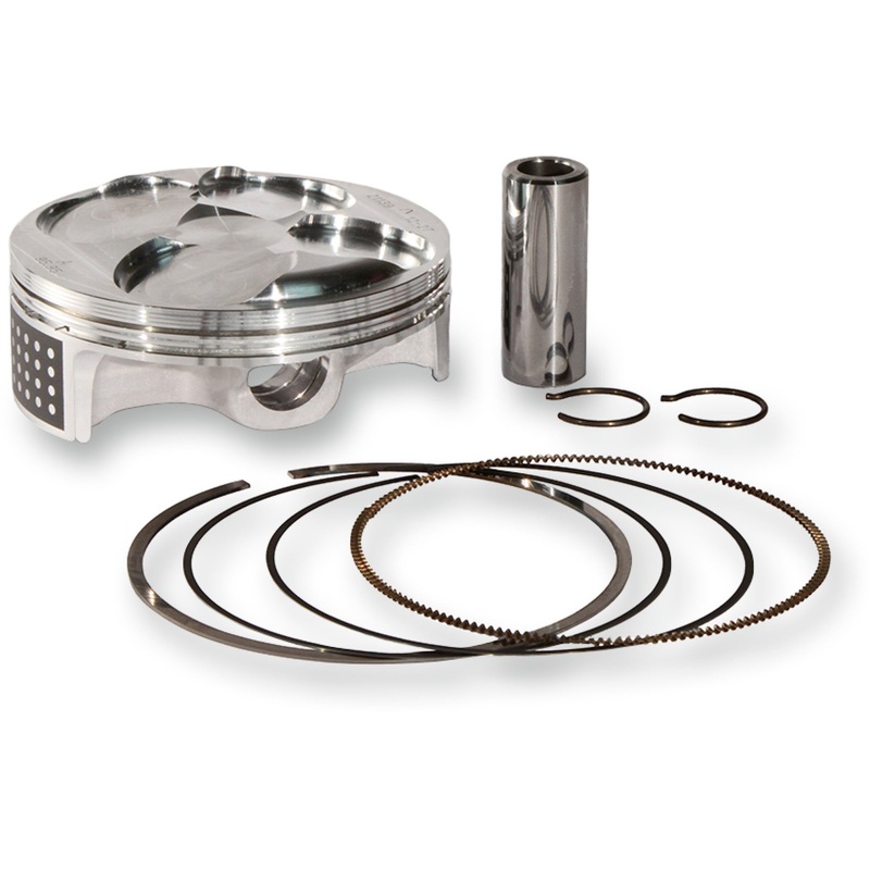 VERTEX 0910-3386 23909C Piston Kit Forged High Compression for 4-Stroke Piston Kit - 84.97 mm - Kawasaki Brute Force/Teryx750