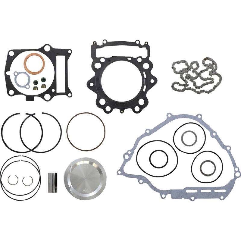 VERTEX 0910-3867 VTKTC23623A Top End Piston Kit Cast Replica for 4-Stroke Top End Piston Kit - 101.95 mm - Yamaha
