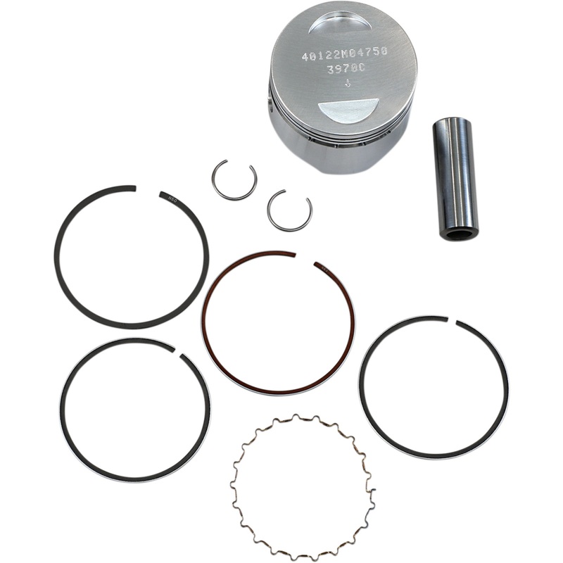 WISECO 0910-3935 40122M04750 Piston Kit Forged Series for 4-Stroke Piston Kit - 47.50 mm - Polaris