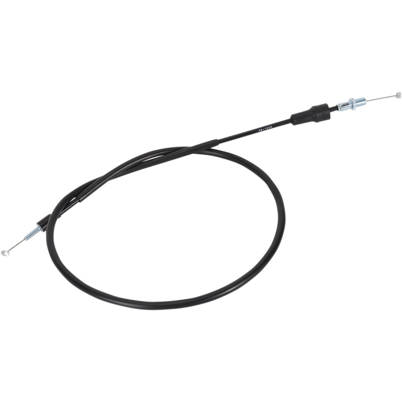MOOSE OFFROAD 0650-1286 45-1057 Black Vinyl Throttle Cable Throttle Cable - Honda
