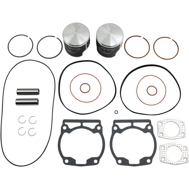 WISECO 0903-1192 SK1212 Piston Kit with Gaskets 72.50 mm - 537 engine type - ski-doo