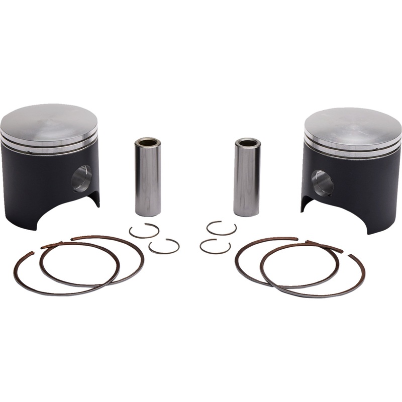 WOSSNER 0910-6292 K7009DA-2 Piston Kit for 2 Stroke Piston Kit - 79.56 mm - Arctic Cat