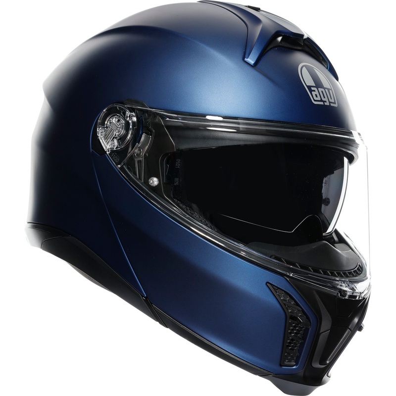 AGV 0100-2263 201251F4OY00415 Tourmodular Galassia Helmet Tourmodular Helmet - Galassia - Matte Blue - XL