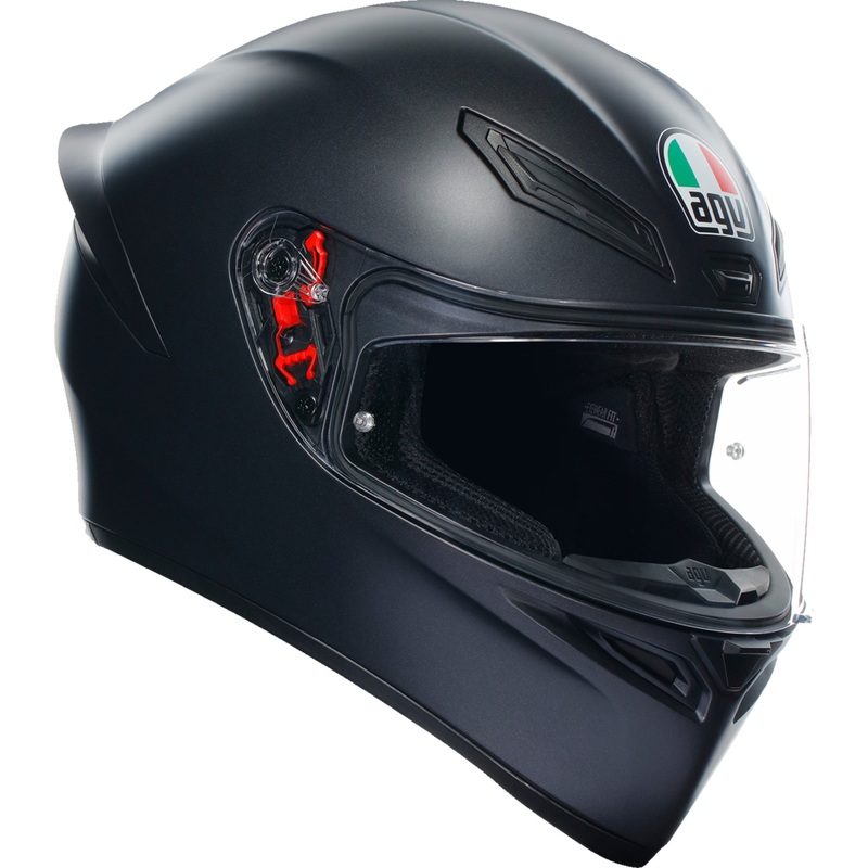 AGV 0101-15635 2118394003029L K1 S Solid Helmet K1 S Helmet - Matte Black - Large
