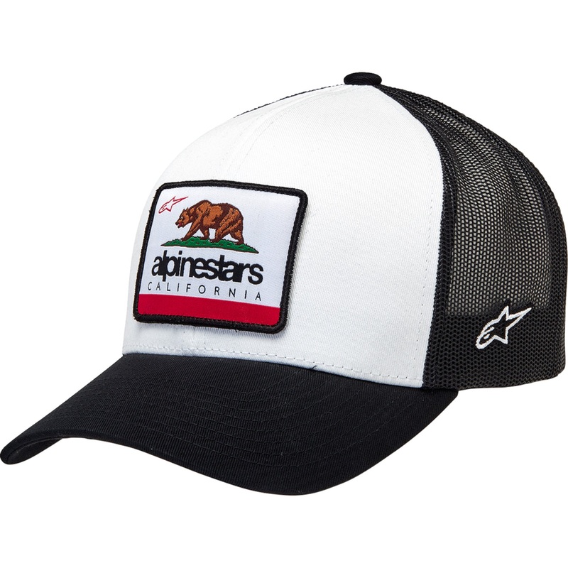 ALPINESTARS 2501-4041 12128105020OS Cali 2.0 Hat black/white - one size