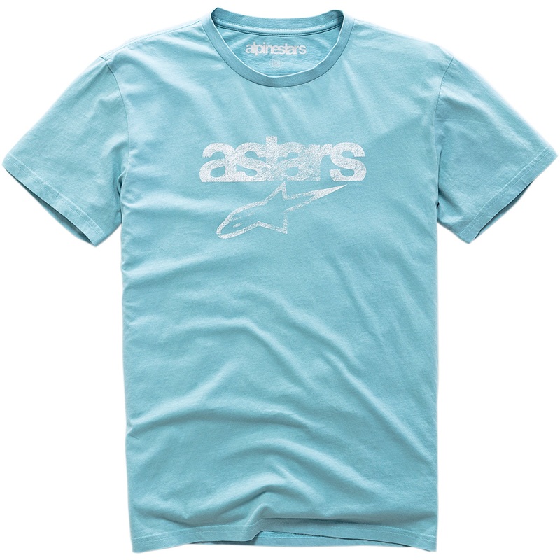 ALPINESTARS 3030-18931 1210730029076XL Heritage Blaze Premium T-Shirt faded blue - xl