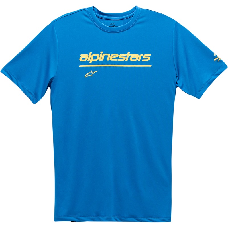 ALPINESTARS 3030-20344 121173800760XL Tech Line Up Performance T-Shirt bright blue - xl