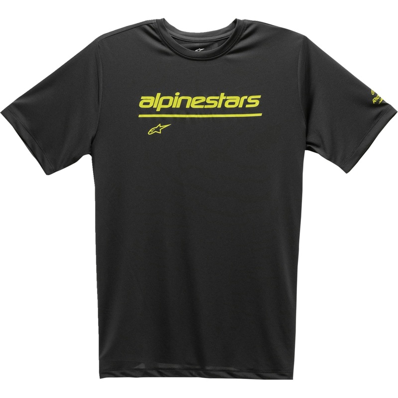 ALPINESTARS 3030-20356 12117380010XL Tech Line Up Performance T-Shirt black - xl