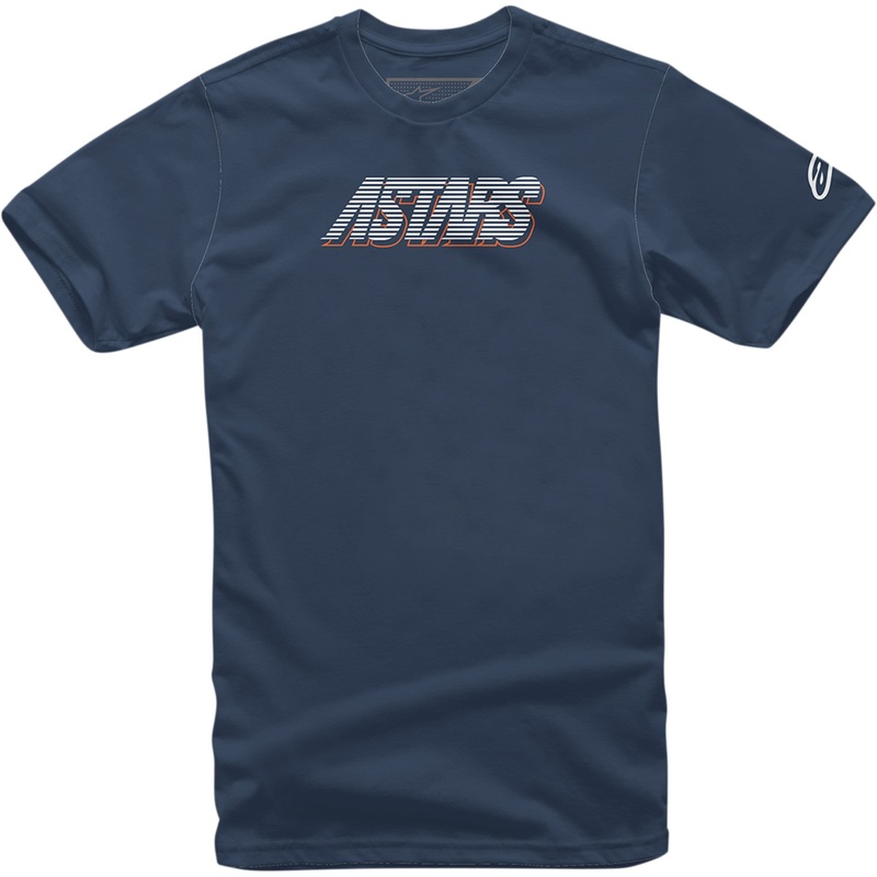 ALPINESTARS 3030-20412 12117200370XL Lanes T-Shirt navy - xl