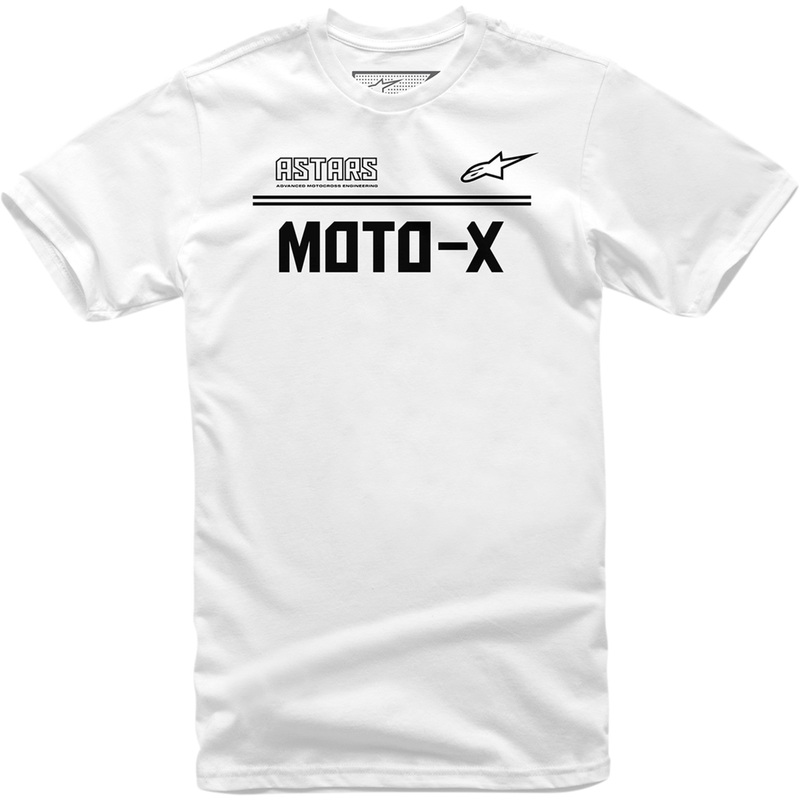 ALPINESTARS 3030-20831 12137202420102X Moto X T-Shirt white/black - 2xl