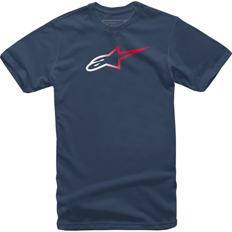 ALPINESTARS 3030-22161 1232-72202-70-L Ageless Fade T-Shirt navy - large