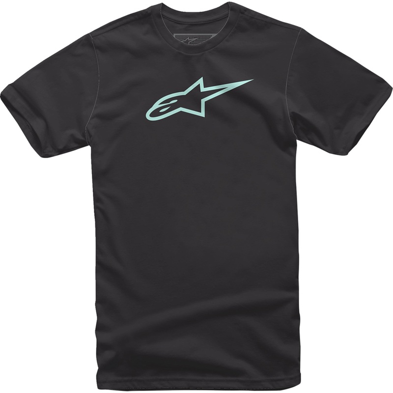ALPINESTARS 3030-23184 1032720301087XL Ageless Classic T-Shirt Ageless T-Shirt - Black/Mint - XL