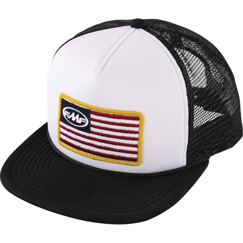 FMF 2501-4105 SP21196911WHT Stars and Bars Hat white