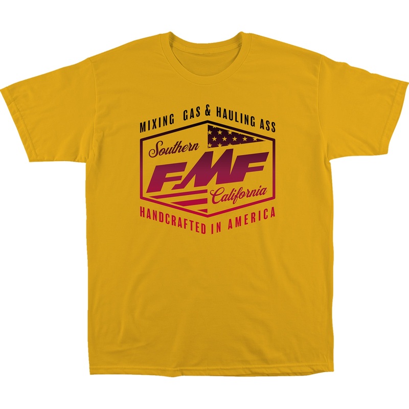 FMF 3030-22456 FA22118911GLDS Industry T-Shirt gold - small