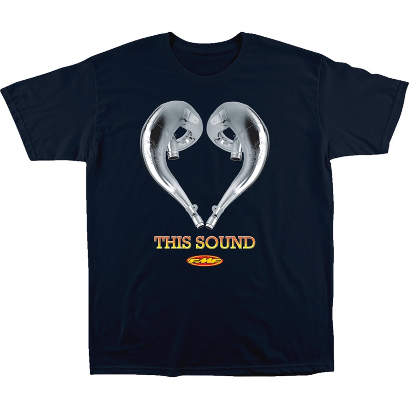 FMF 3030-23093 SP23118915NVYM Love This Sound T-Shirt navy - medium