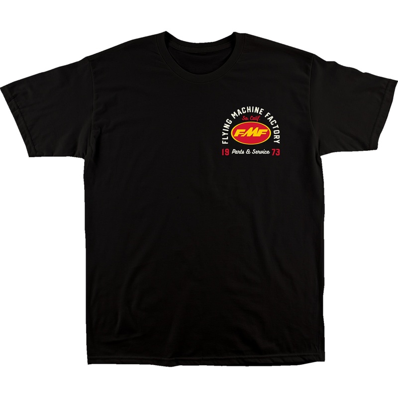 FMF 3030-24291 FA24118902BLKLG Exhaust Supply T-Shirt black - large
