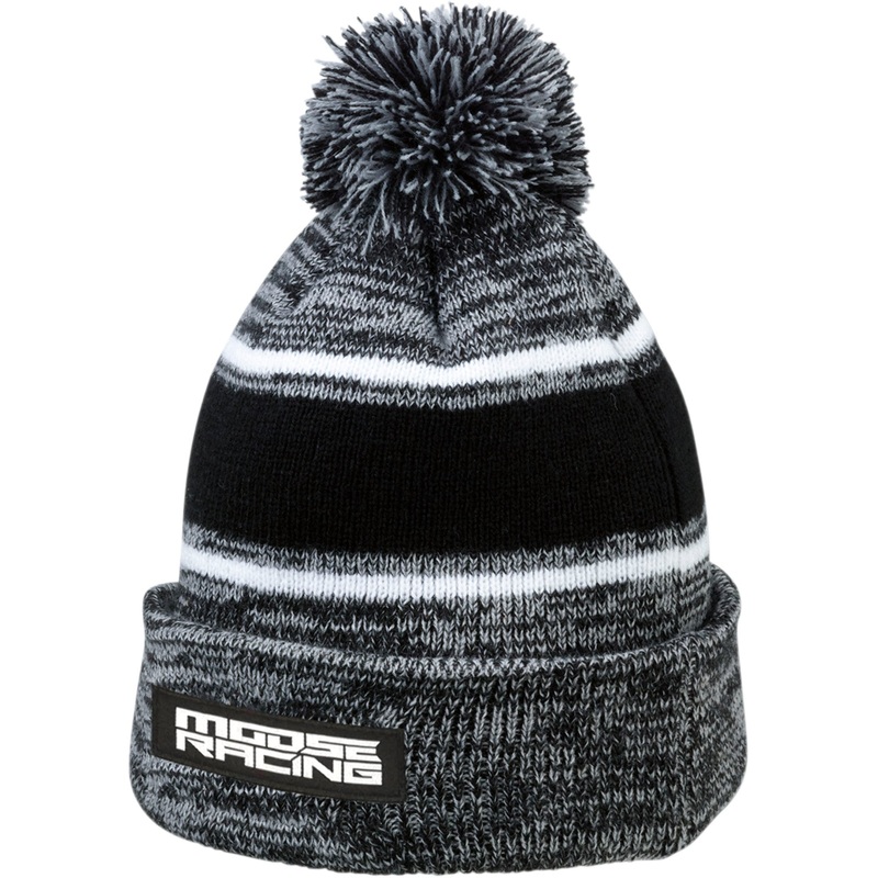 MOOSE OFFROAD 2501-2989 2501-2989 Drift Knit Beanie black/gray