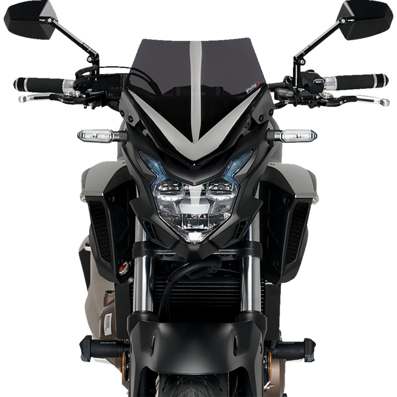 PUIG HI-TECH PARTS 2301-3171 21412F New Generation Sport Windshield dark smoke - cb500f