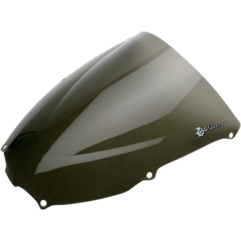 ZERO GRAVITY 16-244-02 16-244-02 Double Bubble Windscreen smoke - zx6r