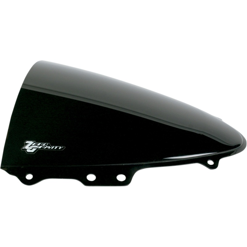 ZERO GRAVITY 2301-0107 20-108-19 SR Series Windscreen Windscreen - Dark Smoke - GSXR 600/750 '04-'05