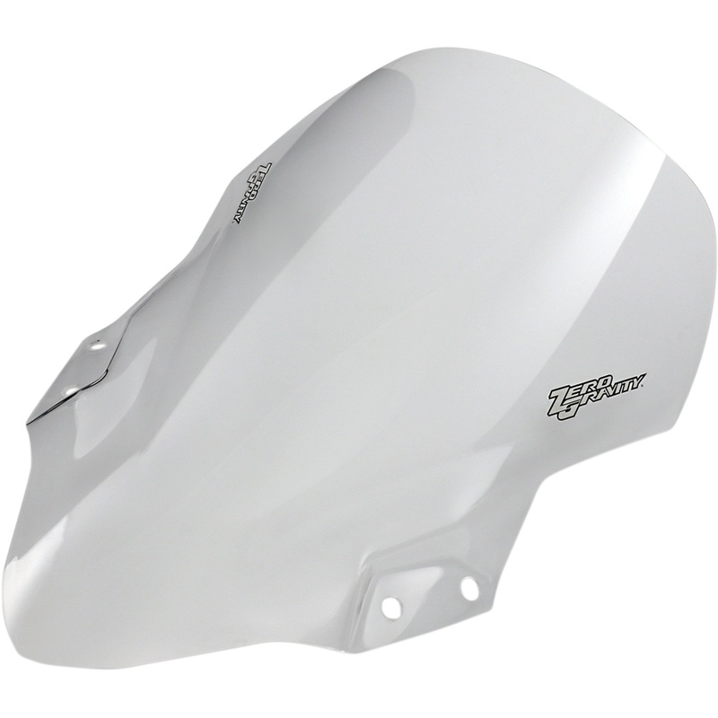 ZERO GRAVITY 2301-2132 23-283-01 Sport Touring Windscreen Sport Windscreen - Clear - Ninja 400