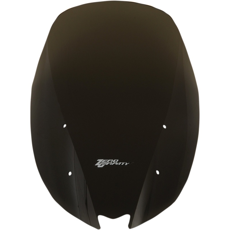 ZERO GRAVITY 2301-2152 23-232-42 Sport Touring Windscreen Sport Windscreen - Light Smoke - Ninja 1000