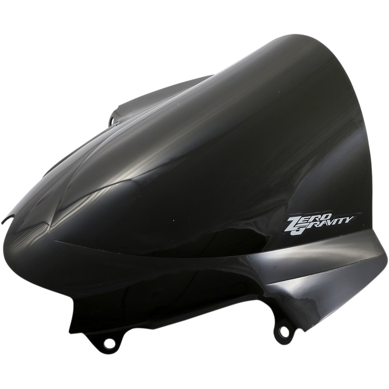 ZERO GRAVITY 2301-2173 16-172-19 Double Bubble Windscreen dark smoke - bandit 1250