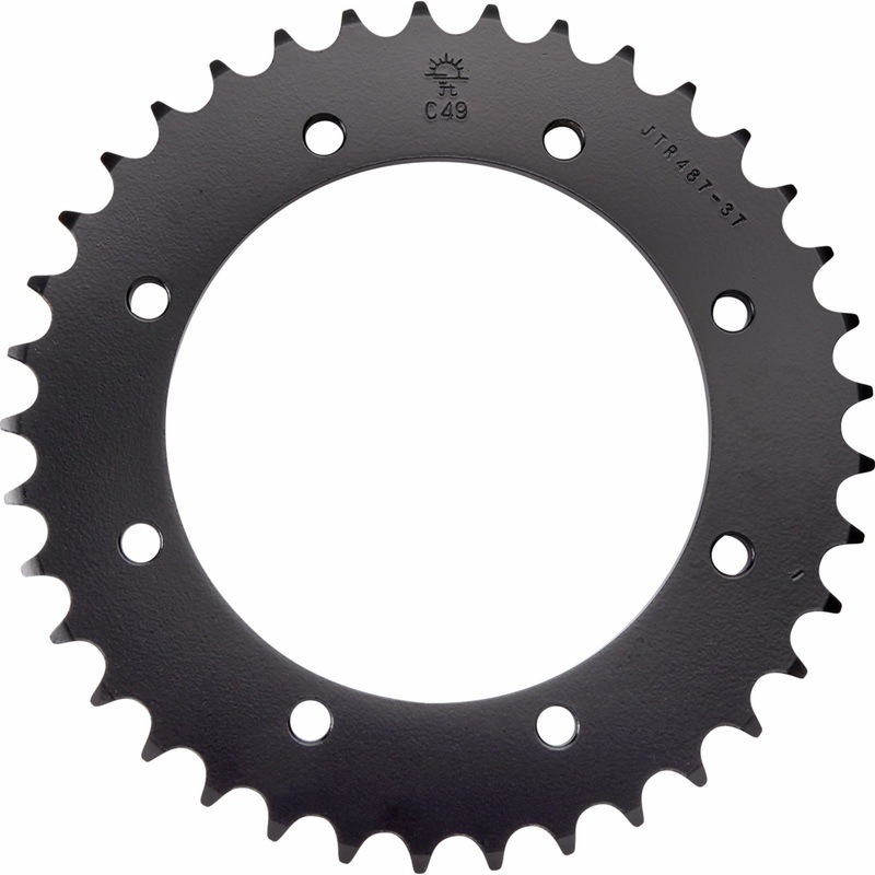 JT SPROCKETS 1210-2466 JTR487.37 Steel Rear Sprocket Rear Sprocket - 37 Tooth - W800