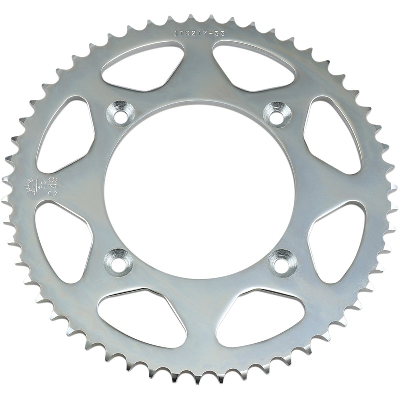 JT SPROCKETS JTR217-55 JTR217.55 Sprocket  Honda Sprocket - Rear - Honda - 55-Tooth