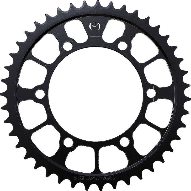 MOOSE OFFROAD 1210-2135 1210-1876-43-ST Steel Rear Sprocket yamaha - 43 tooth