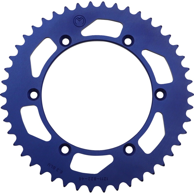 MOOSE OFFROAD 1211-1903 1211-822-46-12 Rear Aluminum Sprocket Rear Sprocket - 46 Tooth - Beta/Gas Gas/Sherco/Suzuki