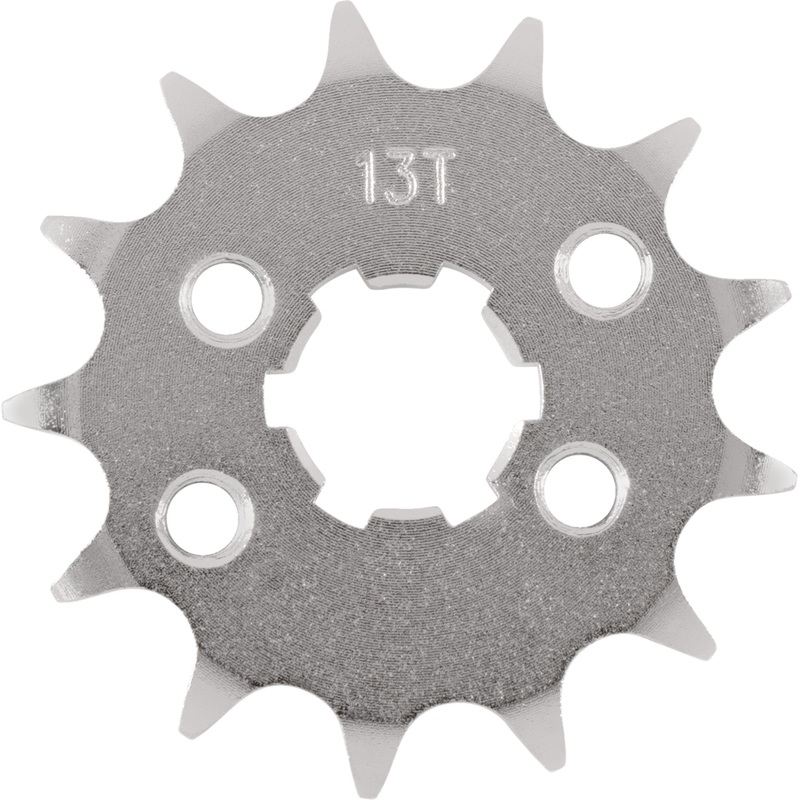 MOOSE OFFROAD 1212-2198 26-4144-13CRMO Front Sprocket 13 tooth - suzuki/yamaha